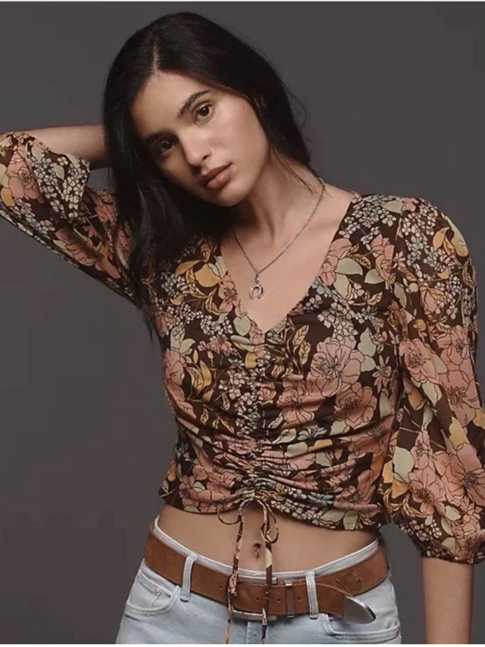 Mother cinch top